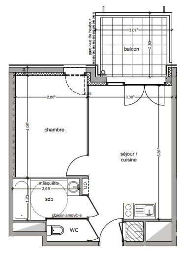 plan appartement